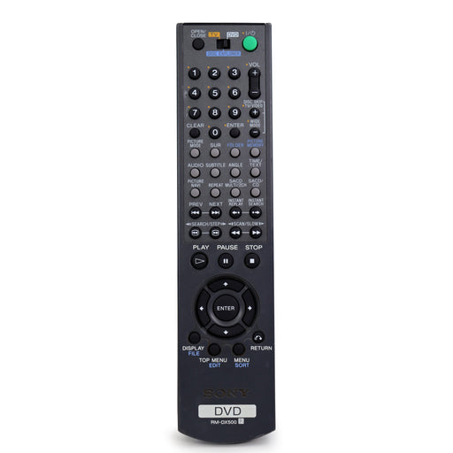 Sony RM-DX500 Remote for 400 Disc DVD Player DVP-CX985V-Remote-SpenCertified-refurbished-vintage-electonics