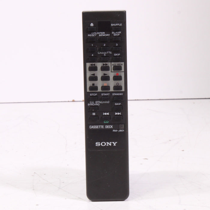 Sony RM-J801 Remote Control for Stereo Cassette Player TCC521-Remote Controls-SpenCertified-vintage-refurbished-electronics