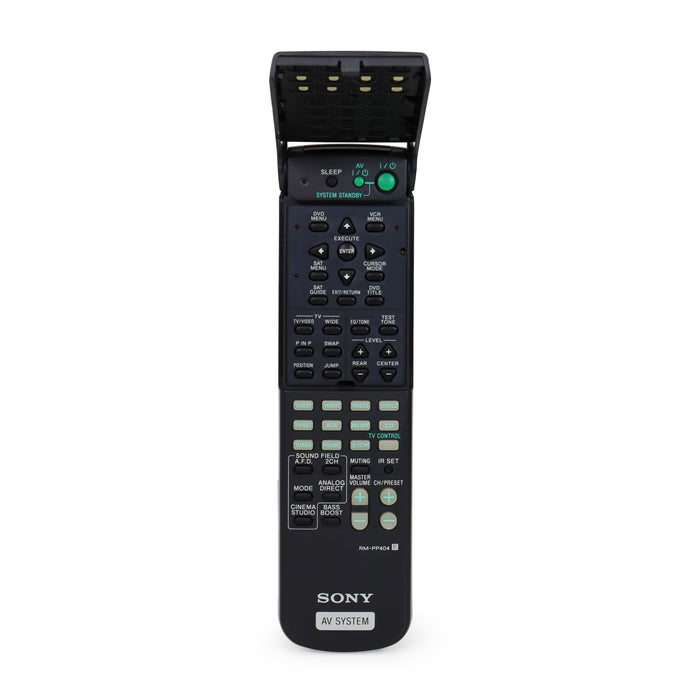 Sony RM-PP404 Audio/Video Receiver Remote Control for Model STRD845 and More-Remote-SpenCertified-refurbished-vintage-electonics