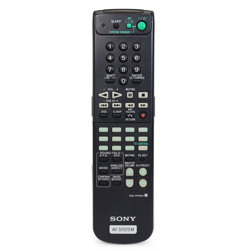Sony RM-PP404 Audio/Video Receiver Remote Control for Model STRD845 and More-Remote-SpenCertified-refurbished-vintage-electonics