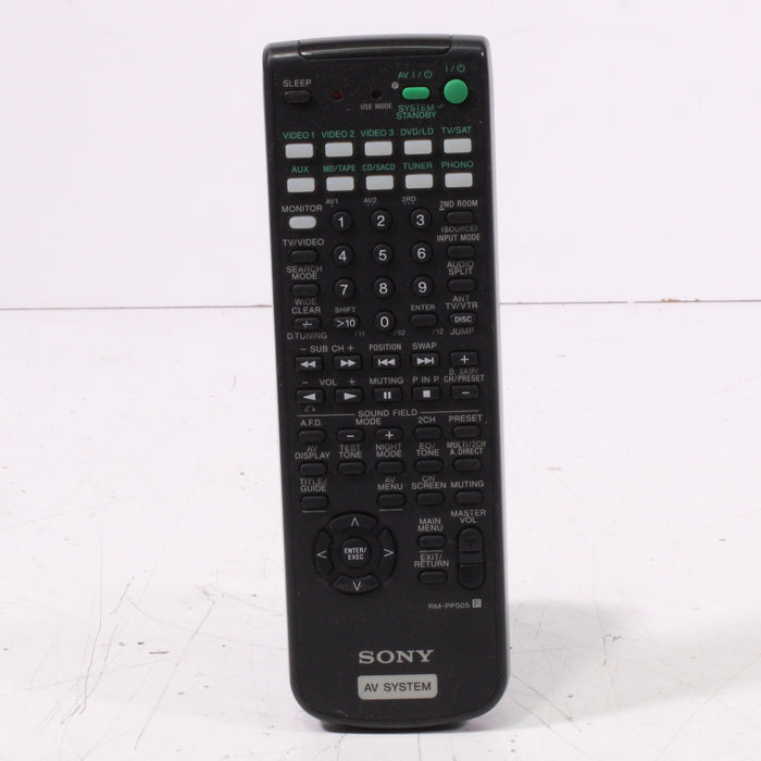 Sony RM-PP505 Remote Control for Stereo Receiver STR-DE975 and more-Remote Controls-SpenCertified-vintage-refurbished-electronics