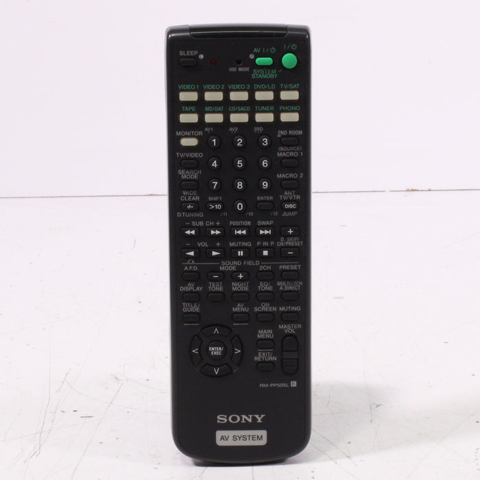 Sony RM-PP505L Remote Control for AV Stereo Receiver STR-DE1075 and more-Remote Controls-SpenCertified-vintage-refurbished-electronics