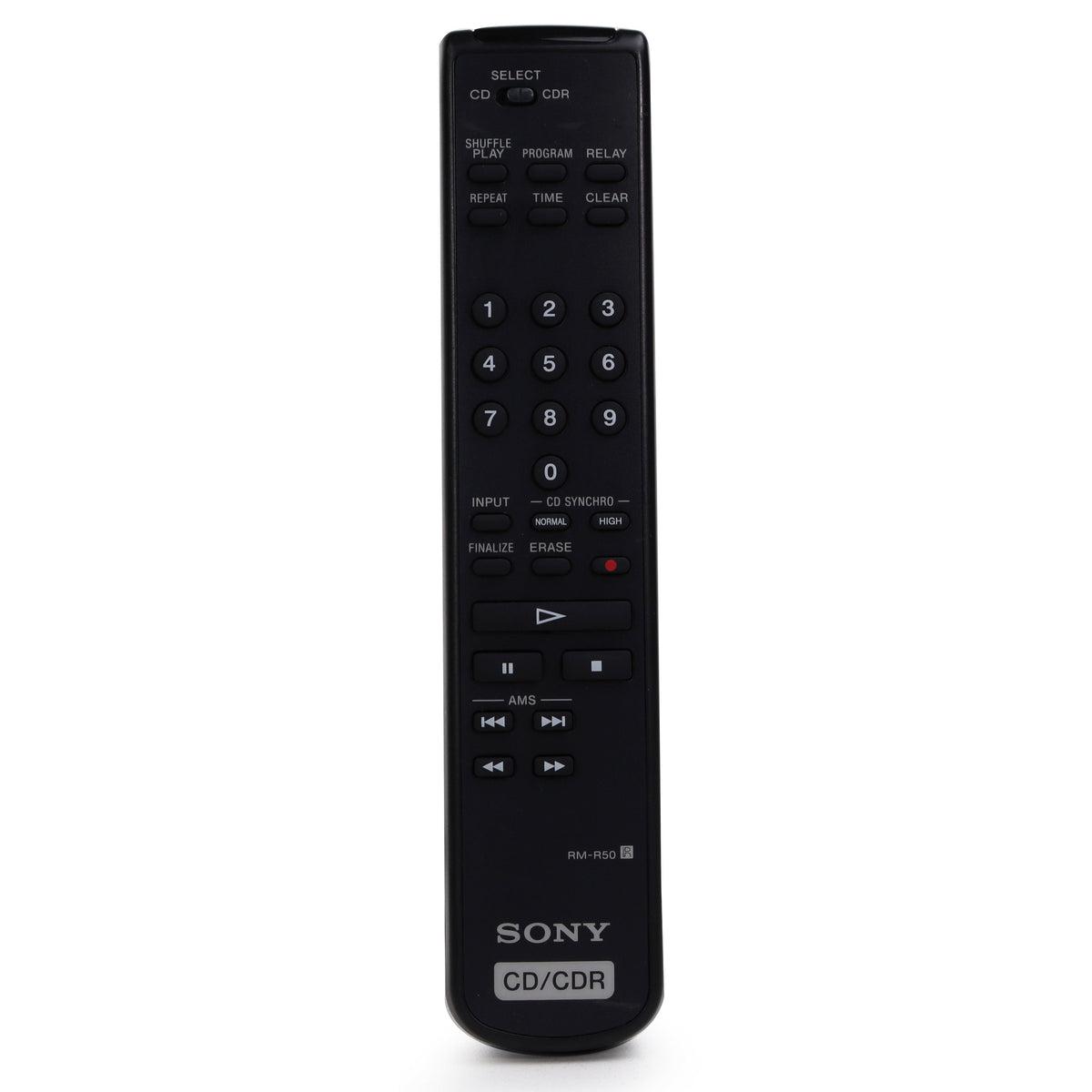 Sony RM-R50 Remote Control for Dual Tray CD Recorder Player RCD-W1 and ...