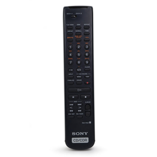 Sony RM-R52 CD/CDR Recorder Remote Control for RCD-W500C-Remote-SpenCertified-refurbished-vintage-electonics