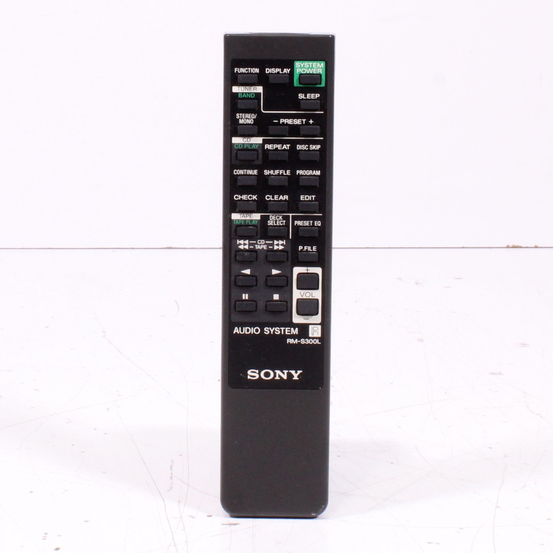 Sony RM-S300L Remote Control for Compact Hi-Fi Stereo System LBTN350 ...
