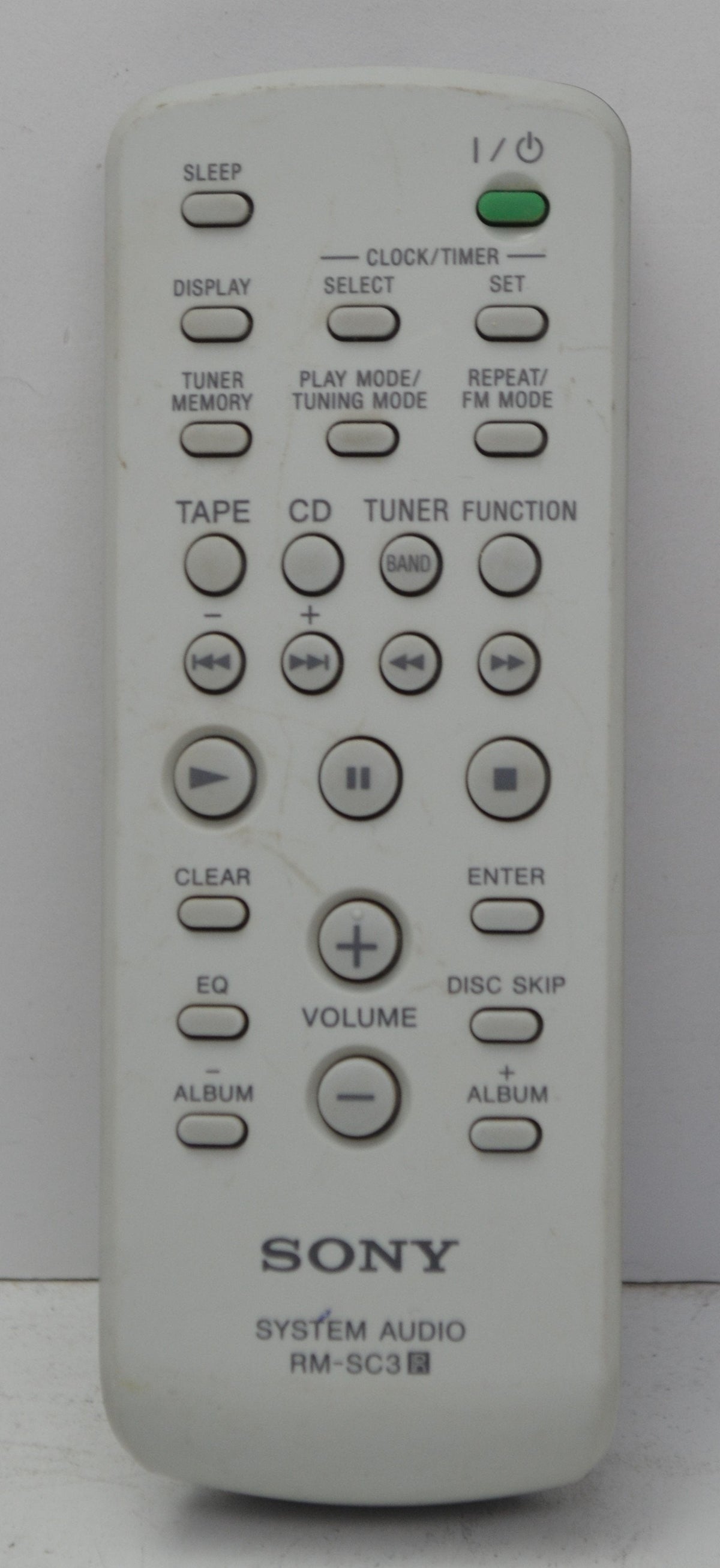 Sony RM-SC3 Remote Control for CD Tape FM/AM Stereo System CMT-CPX22 a ...