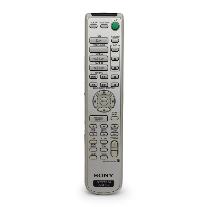 Sony RM-SF250AV Remote Control for Audio System Model HCDF250AV and More-Remote-SpenCertified-refurbished-vintage-electonics