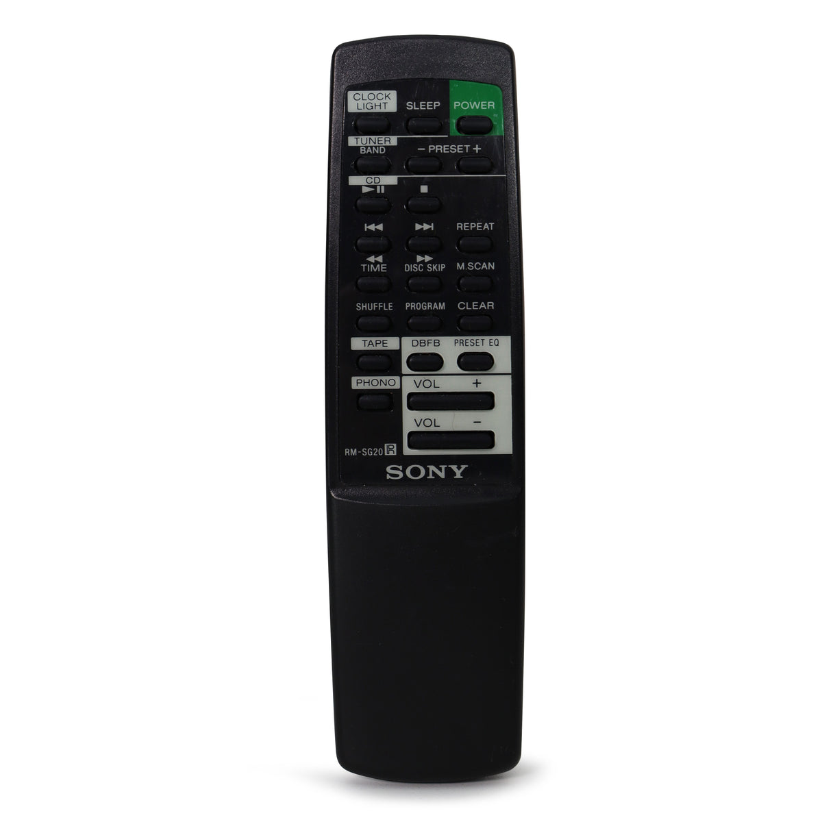 Sony RM-SG20 Remote Control for Micro Hi-Fi Component System MCH-G101 ...