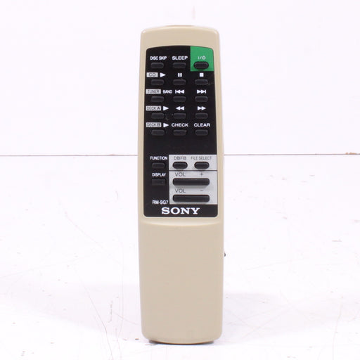 Sony RM-SG7 Remote Control for Audio Systems MHC-RXD3 and More-Remote Controls-SpenCertified-vintage-refurbished-electronics
