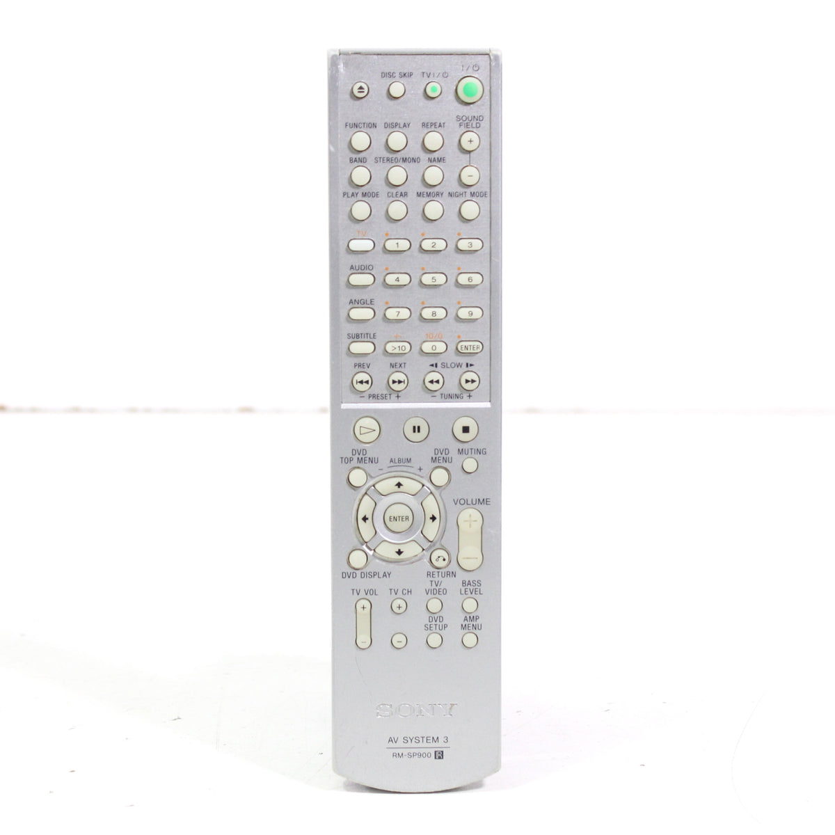 Sony RM-SP900 Remote Control for DVD Receiver DAV-FC9 — SpenCertified
