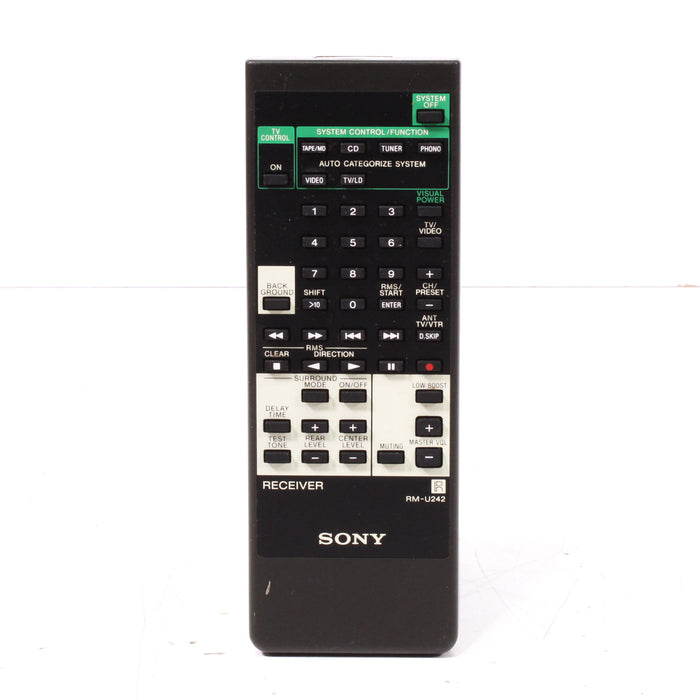 Sony RM-U242 Remote Control for Receiver STR-D515 and More-Remote Controls-SpenCertified-vintage-refurbished-electronics