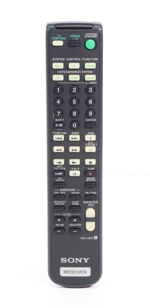 Sony RM-U302 Remote Control for Audio Receiver STR-V200 and More-Remote Controls-SpenCertified-vintage-refurbished-electronics