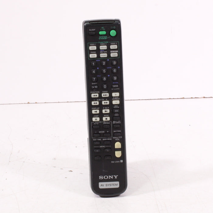 Sony RM-U305 Remote Control for Stereo Receiver STR-DE475 and More-Remote Controls-SpenCertified-vintage-refurbished-electronics