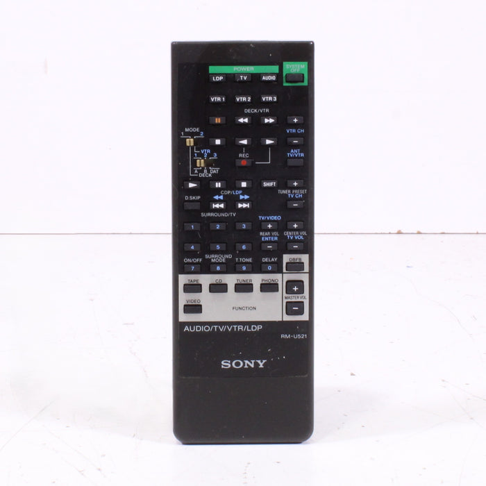 Sony RM-U521 Remote Control for Integrated Stereo AV Amplifier TAAV521-Remote Controls-SpenCertified-vintage-refurbished-electronics