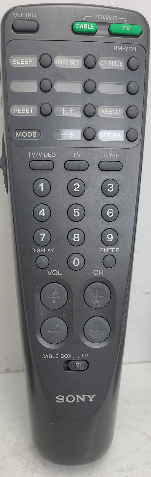 Sony UR64EC1487 Cable TV Remote Control-Remote-SpenCertified-refurbished-vintage-electonics