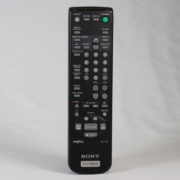 Sony RM-Y153 TV VCR Remote Control for Model KV13M40 and More-Remote-SpenCertified-vintage-refurbished-electronics