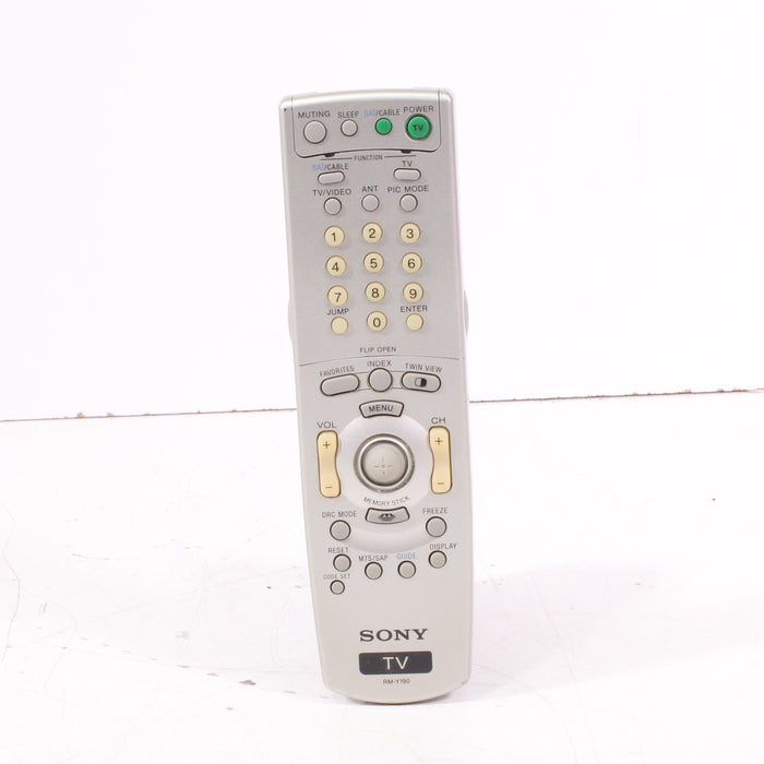 Sony RM-Y190 Remote Control for TV KV32HS510 and More-Remote Controls-SpenCertified-vintage-refurbished-electronics