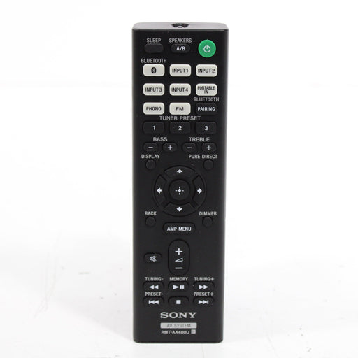 Sony RMT-AA400U Remote Control for Stereo Receiver STR-DH190-Remote Controls-SpenCertified-vintage-refurbished-electronics