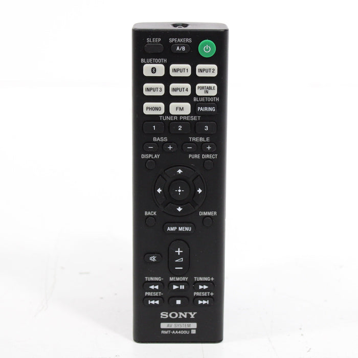 Sony RMT-AA400U Remote Control for Stereo Receiver STR-DH190-Remote Controls-SpenCertified-vintage-refurbished-electronics