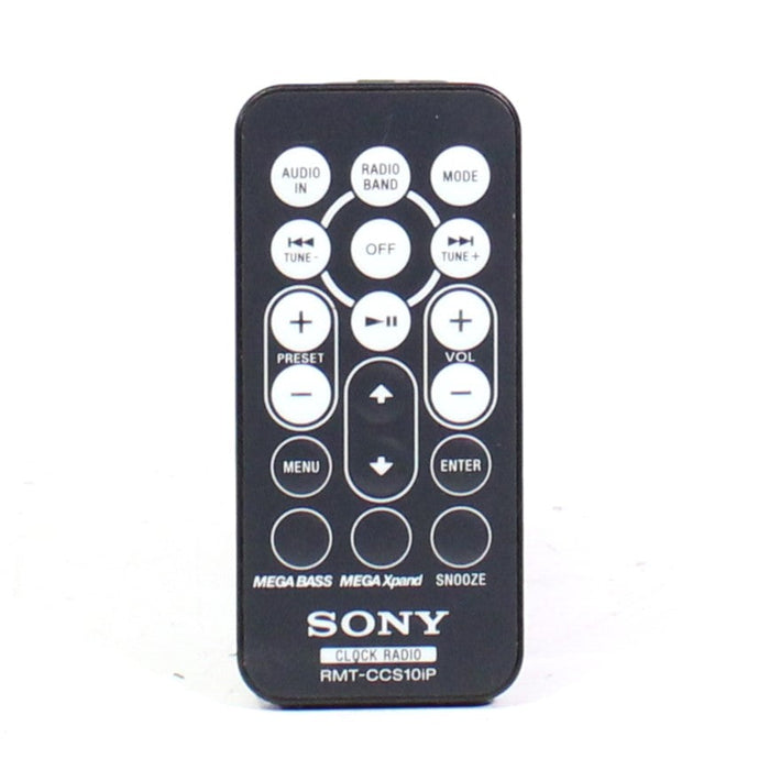 Sony RMT-CCS10iP Remote Control for iPod Speaker Dock Clock Radio ICF-CS10iP-Remote Controls-SpenCertified-vintage-refurbished-electronics