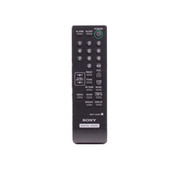 Sony RMT-CS3A Remote Control for FM/AM Digital Radio XDRS3HD-Remote Controls-SpenCertified-vintage-refurbished-electronics