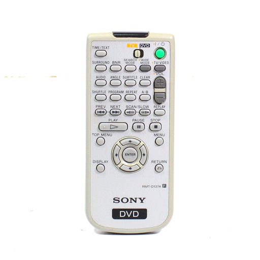 Sony RMT-D137A Remote Control for DVD Player DVP-F2 and More-Remote Controls-SpenCertified-vintage-refurbished-electronics