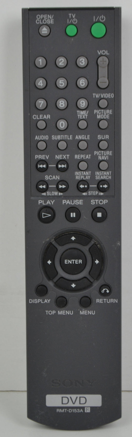 Sony RMT-D153A DVD Player Remote Control-Remote-SpenCertified-refurbished-vintage-electonics