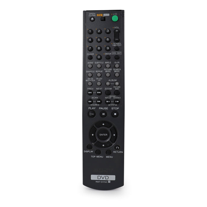 Sony RMT-D173A Remote Control For Sony 5 Disc CD/DVD Changer Model DVP-NC875V-Remote-SpenCertified-refurbished-vintage-electonics