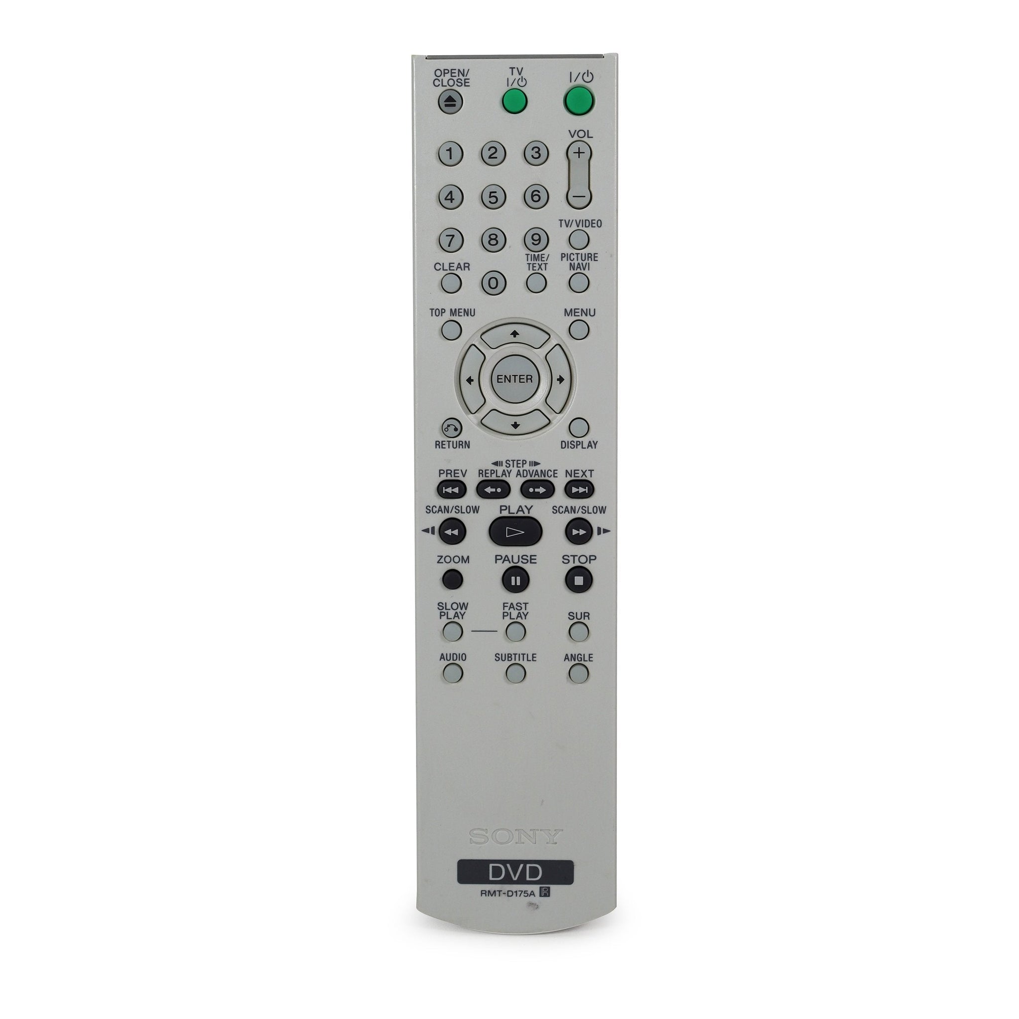 Sony RMT-D175A Remote Control for DVD Player DVP-NS41P and More