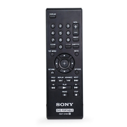 Sony RMT-D195 Remote Control for Portable DVD Player Model DVP-FX980 and More-Remote-SpenCertified-refurbished-vintage-electonics