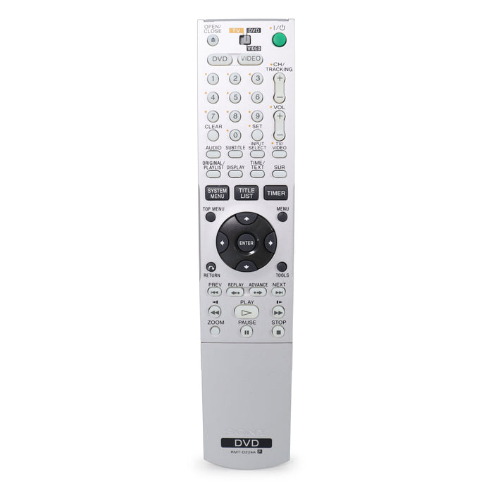 Sony RMT-D224A Remote Control For DVD/VCR Combo Model RDR-VX511 And More-Remote-SpenCertified-refurbished-vintage-electonics