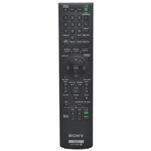 Sony RMT-D240A Remote Control for DVD/VCR Combo Recorder RDR-VX525 and More-Remote-SpenCertified-refurbished-vintage-electonics
