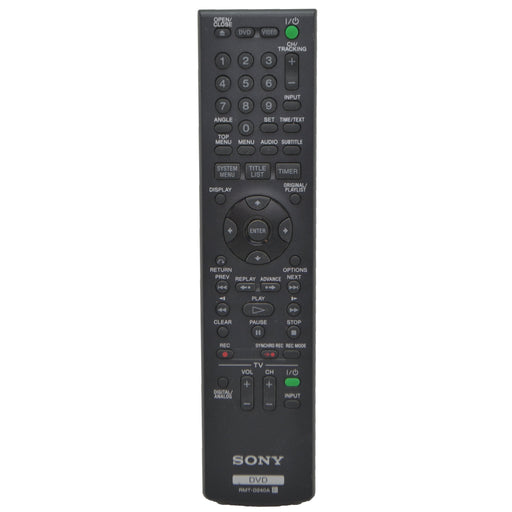 Sony RMT-D240A Remote Control for DVD/VCR Combo Recorder RDR-VX525 and More-Remote-SpenCertified-refurbished-vintage-electonics