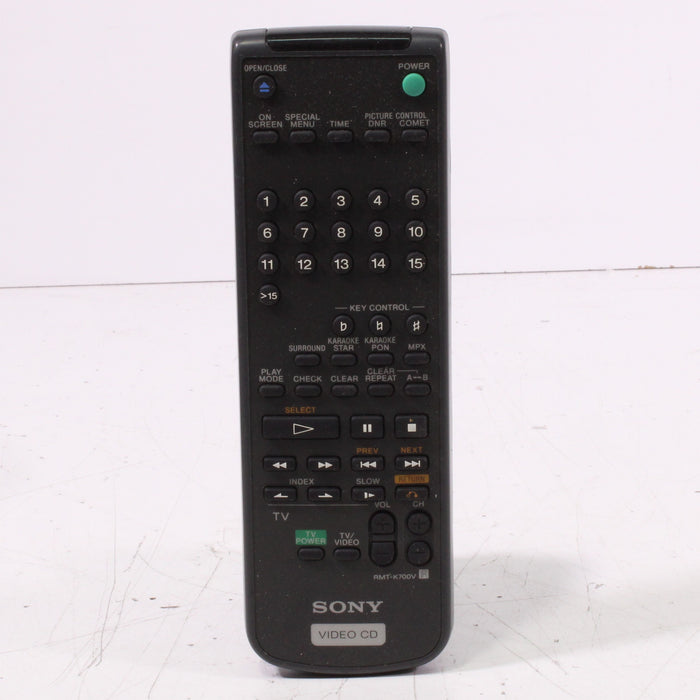 Sony RMT-K700V Remote Control for Video CD Player MCE-K700-Remote Controls-SpenCertified-vintage-refurbished-electronics