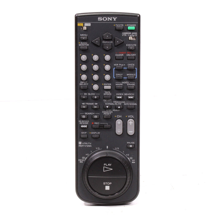 Sony RMT-V129A Remote Control for VCR SLV-R1000-Remote Controls-SpenCertified-vintage-refurbished-electronics