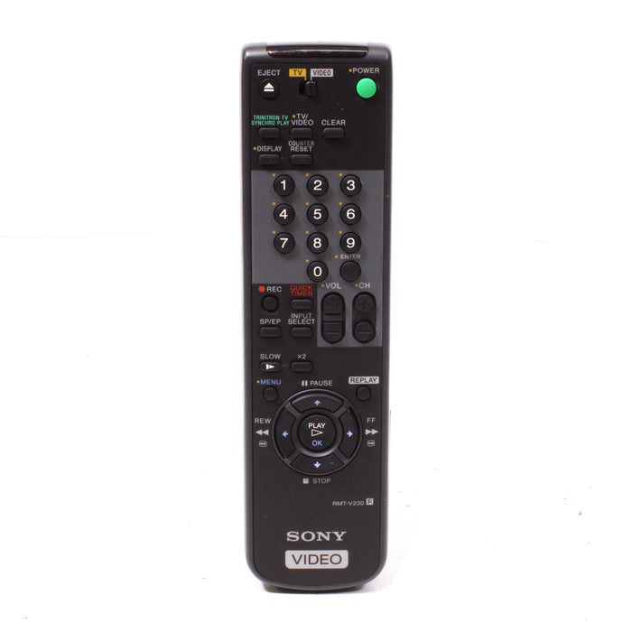 Sony RMT-V230 VCR Remote Control for SLV-469-Remote Controls-SpenCertified-vintage-refurbished-electronics