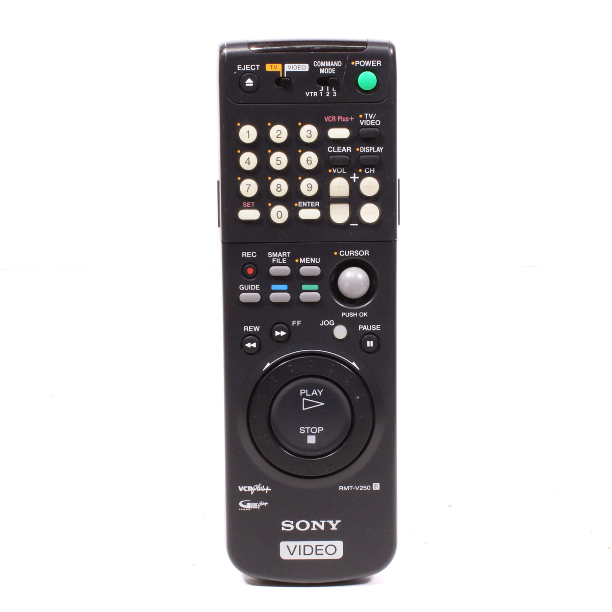 Sony RMT-V250 Remote Control for Sony VCR SLVM20HF — SpenCertified