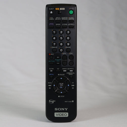 Sony RMT-V292 Remote Control for VCR/VHS Player SLV-N80 and More-Remote-SpenCertified-vintage-refurbished-electronics