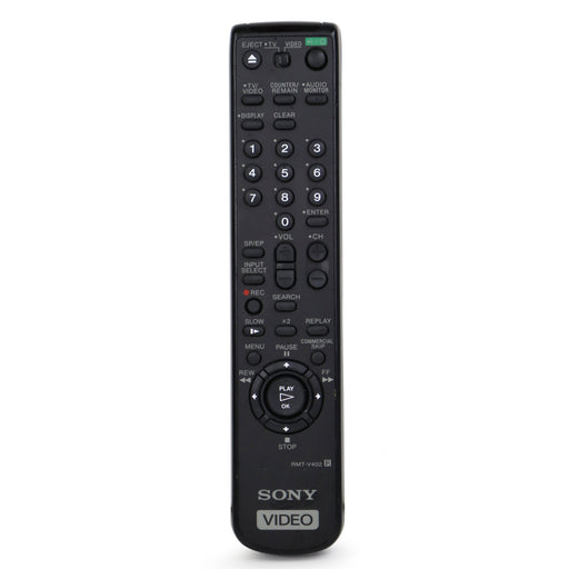 Sony RMT-V402 Remote Control for VCR SLV469 and More-Remote-SpenCertified-refurbished-vintage-electonics