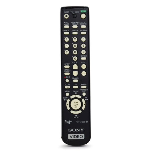 Sony RMT-V402C Remote Control for VCR/VHS Player SLV-N900 and More-Remote-SpenCertified-refurbished-vintage-electonics