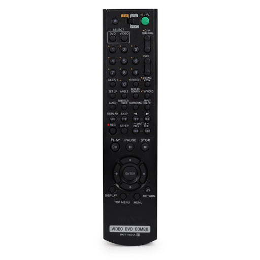 Sony RMT-V504A Remote Control for DVD/VCR Combo Player SLV-D380P and More-Remote-SpenCertified-refurbished-vintage-electonics