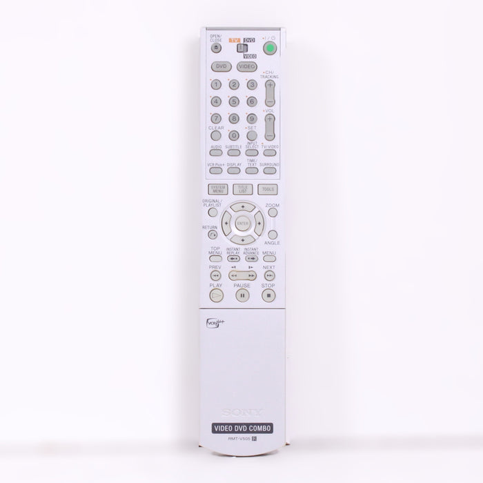 Sony RMT-V505 Remote Control for VCR DVD Recorder Combo RDR-VX500 and More-Remote Controls-SpenCertified-vintage-refurbished-electronics