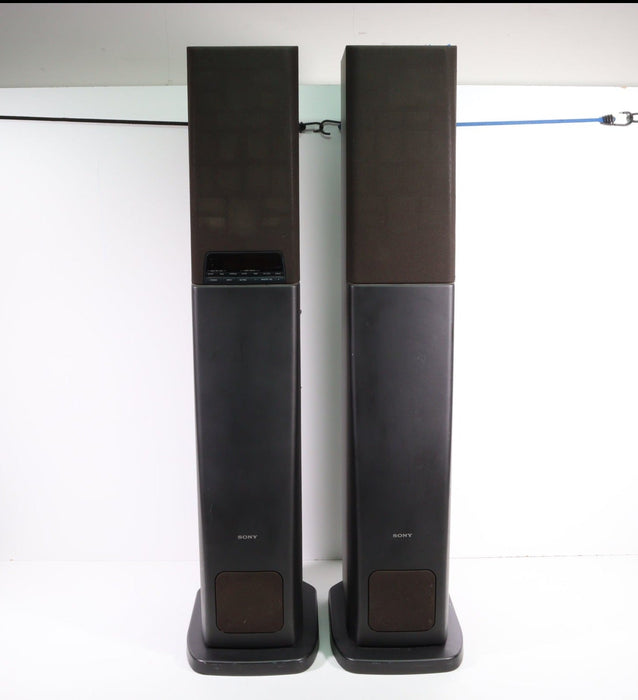 Sony SA-VA1 Active Speaker System Pair (NO REMOTE)-Speakers-SpenCertified-vintage-refurbished-electronics