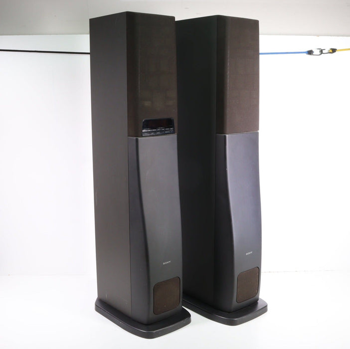 Sony SA-VA1 Active Speaker System Pair (NO REMOTE)-Speakers-SpenCertified-vintage-refurbished-electronics