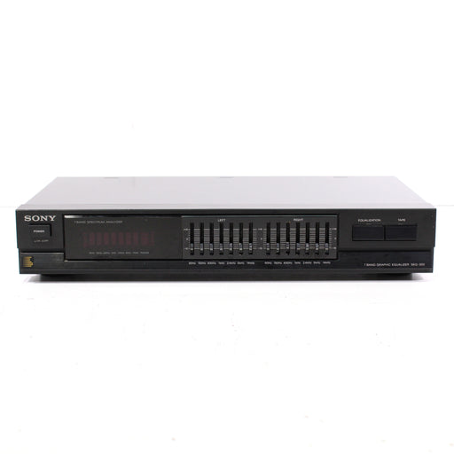 Sony SEQ-300 7-Band Stereo Graphic Equalizer (1988)-Equalizers-SpenCertified-vintage-refurbished-electronics