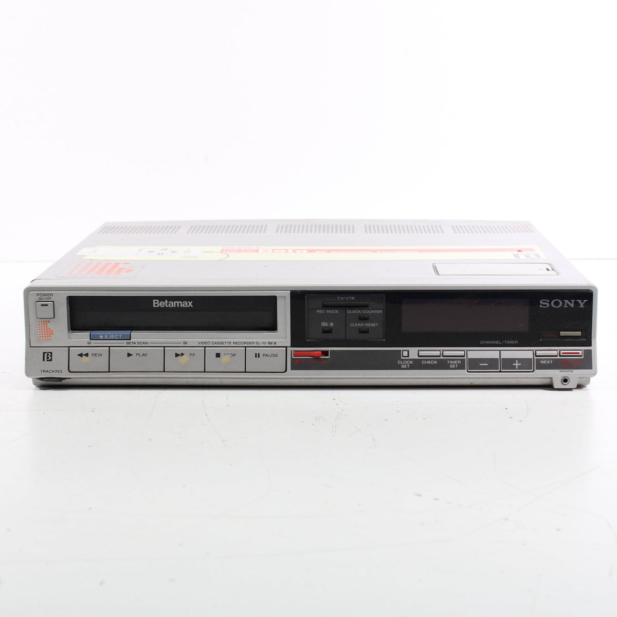 Sony SL-10 Betamax VTR Video Tape Recorder and Player System