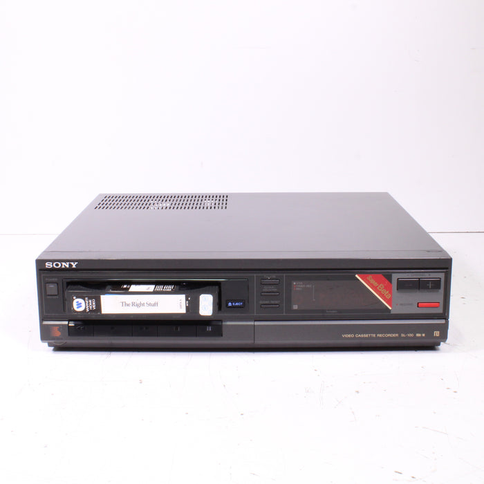 Sony SL-100 Super Betamax VCR Video Cassette Recorder-Betamax Player-SpenCertified-vintage-refurbished-electronics