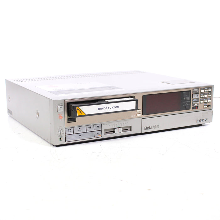 Sony SL-2710 Betamax Video Tape Recorder Player Silver (1980s)-Betamax Player-SpenCertified-vintage-refurbished-electronics