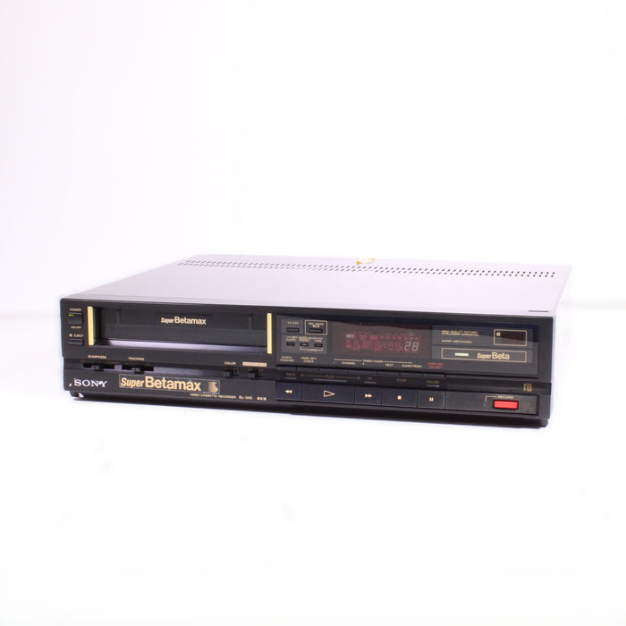Sony SL-340 Betamax Video Cassette Recorder Vintage (ORIGINAL BOX)-Betamax Player-SpenCertified-vintage-refurbished-electronics