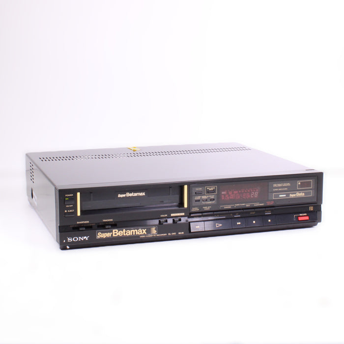 Sony SL-340 Betamax Video Cassette Recorder Vintage (ORIGINAL BOX)-Betamax Player-SpenCertified-vintage-refurbished-electronics